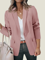 Women's Casual Button Blazer Jacket (Buy 2 Free Shipping)