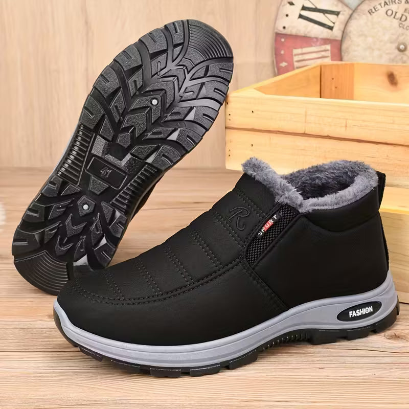 Warm Winter Boots with Thick Sole & Weather Insulated