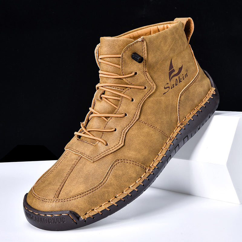 Men's Orthopedic Comfortable Handmade Leather Boots