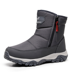 Men’s Waterproof Orthotic Winter Work Boots, Extreme Cold Protection, Non-Slip Durable Sole, All-Day Comfort Insulated Boots