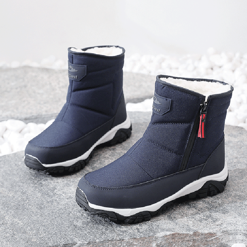 Men’s Waterproof Orthotic Winter Work Boots, Extreme Cold Protection, Non-Slip Durable Sole, All-Day Comfort Insulated Boots