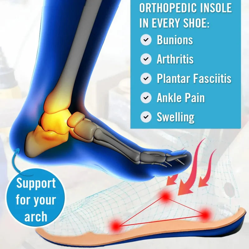 Men's Orthopedic Comfortable Handmade Leather Boots