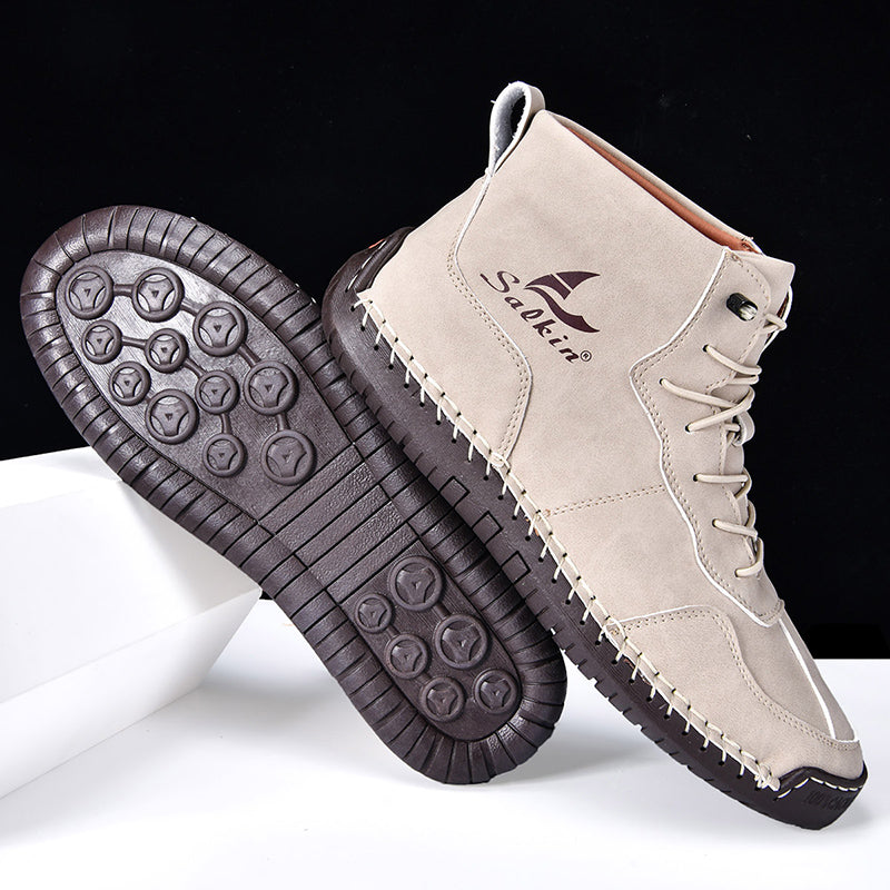 Men's Orthopedic Comfortable Handmade Leather Boots