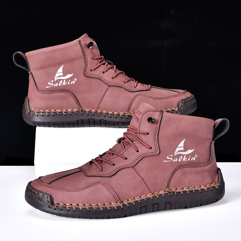 Men's Orthopedic Comfortable Handmade Leather Boots