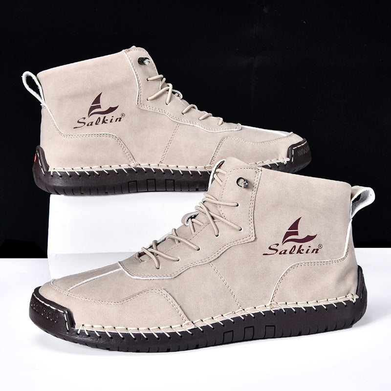 Men's Orthopedic Comfortable Handmade Leather Boots