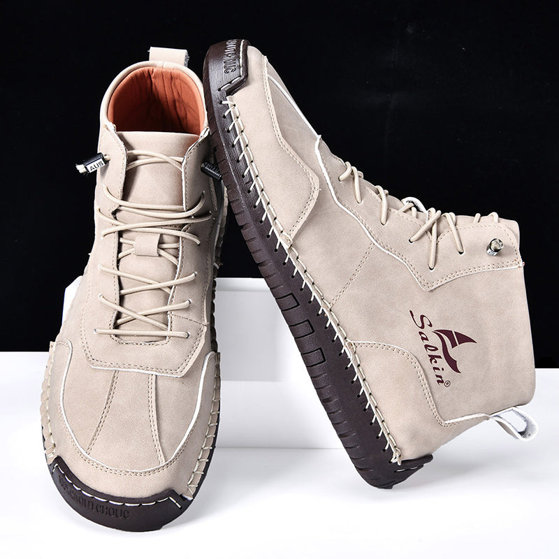 Men's Orthopedic Comfortable Handmade Leather Boots